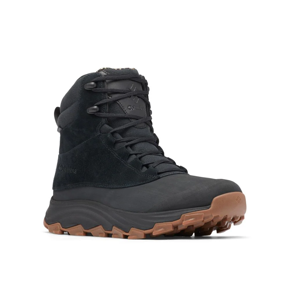 Columbia Expeditionist Shield Insulated Waterproof Snow Boots for Men, Black/Graphite, 11.5M, 2100931