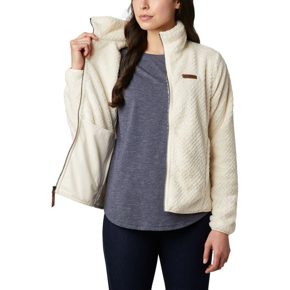 Columbia Fire Side II Sherpa Full-Zip Jacket for Ladies - Chalk - L - Image 7