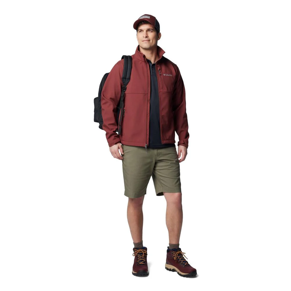 Columbia Flex Roc Men's Shorts, Stone Green, 30W x 10L, Cotton Blend with Elastane, Omni-Shade UPF 50 Protection, Multiple Pockets, 179479 - Image 3
