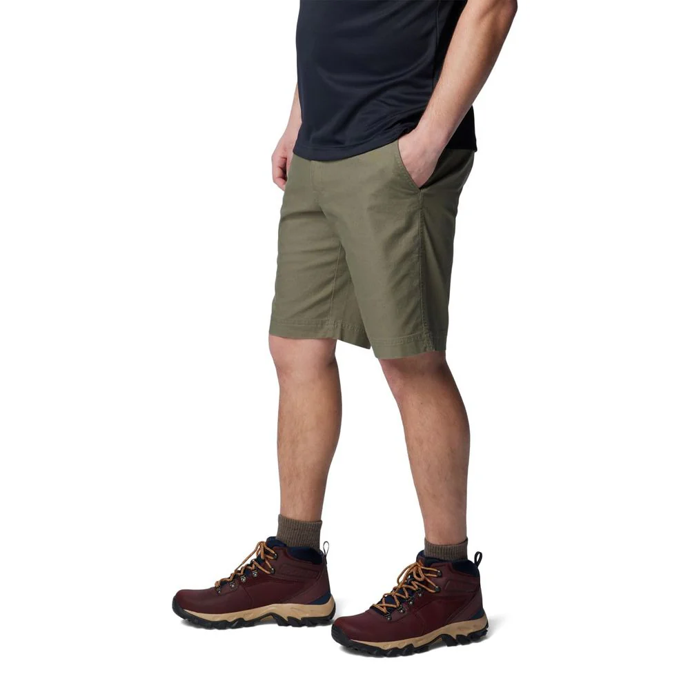 Columbia Flex Roc Men's Shorts, Stone Green, 30W x 10L, Cotton Blend with Elastane, Omni-Shade UPF 50 Protection, Multiple Pockets, 179479 - Image 4