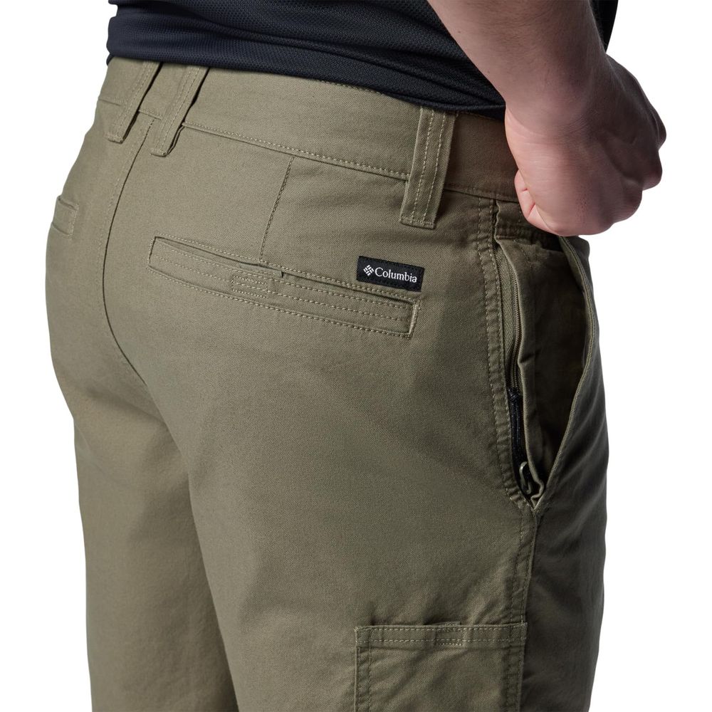 Columbia Flex Roc Men's Shorts, Stone Green, 30W x 10L, Cotton Blend with Elastane, Omni-Shade UPF 50 Protection, Multiple Pockets, 179479 - Image 6