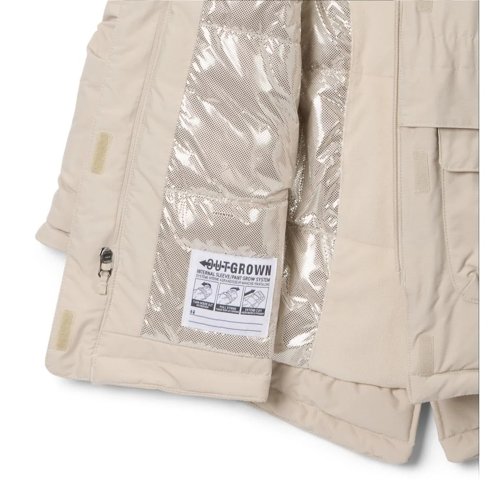Columbia Girls Nordic Strider II Jacket, Waterproof, Insulated with Omni-Heat Infinity, Dark Stone, Small, 209024 - Image 6