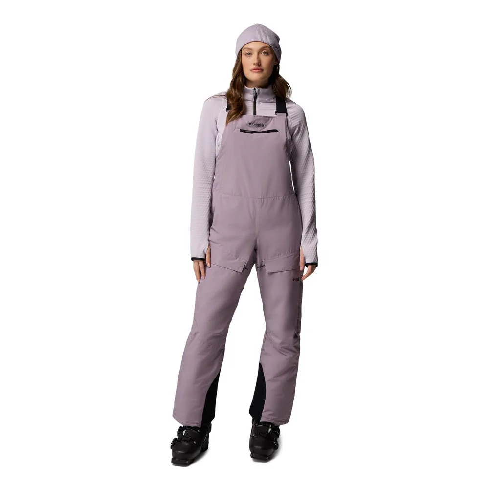 Columbia Highland Summit II Insulated Bibs for Ladies - Shale Purple - S - Regular