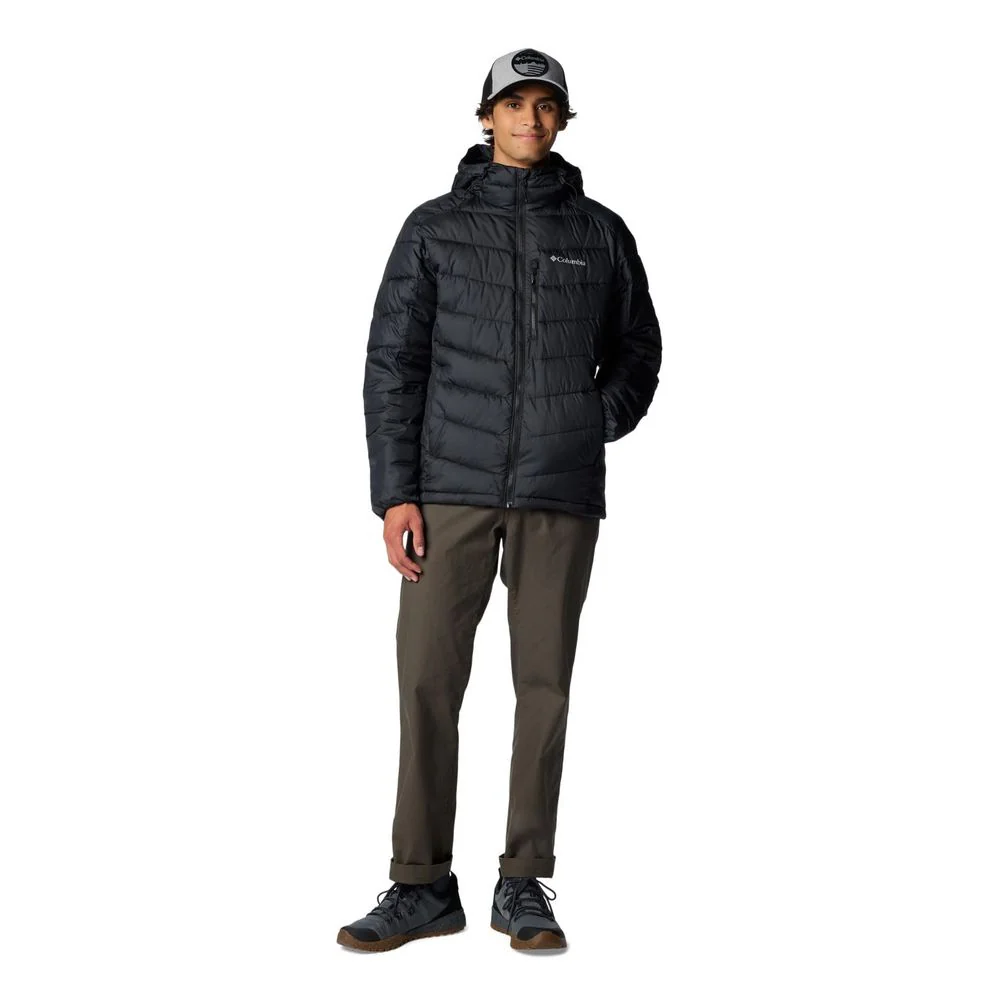 Columbia Labyrinth Loop II Hooded Athletic Insulated Jacket, Black, 5X Tall, Thermarator Insulation, Omni-Heat Reflective Lining, Omni-Shield Water Resistant, 208529 - Image 4