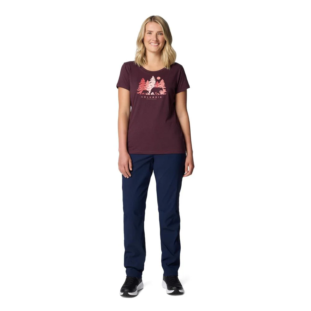 Columbia Leslie Falls II Stretch Hiking Pants, Omni-Shield Water Repellent, Omni-Shade UPF 50, Collegiate Navy, Size 8 Short, 208708 - Image 3