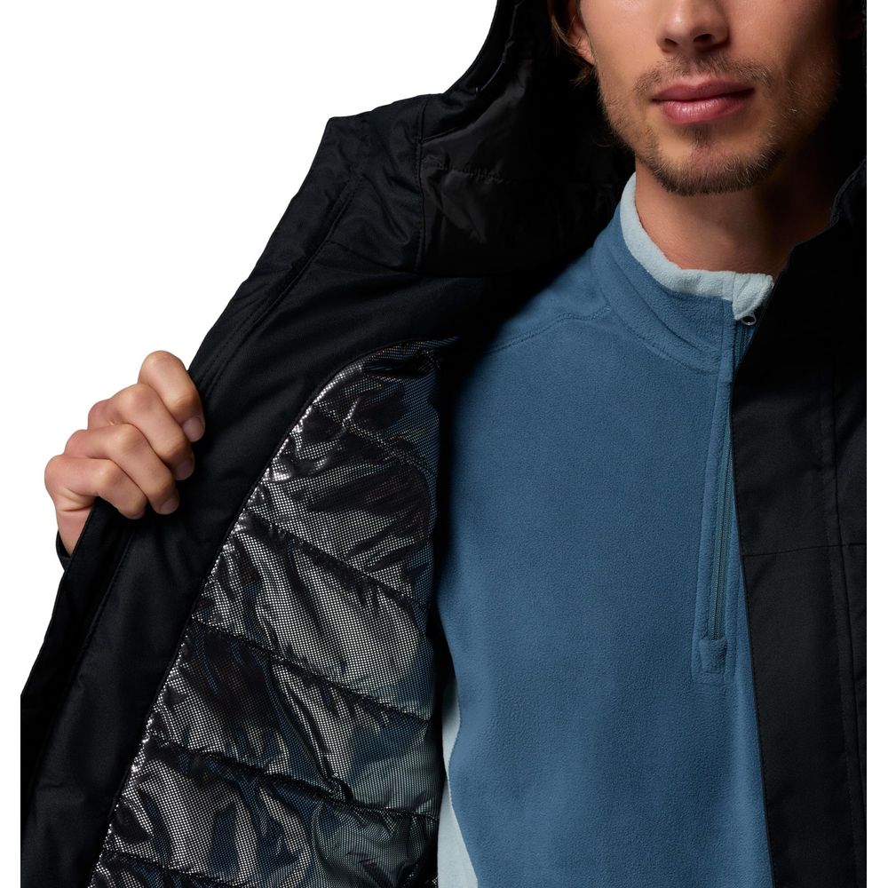 Columbia Men's Hikebound II Insulated Jacket, Omni-Tech Waterproof, Omni-Heat Thermal Reflective, Black, XX-Large, 208954 - Image 5