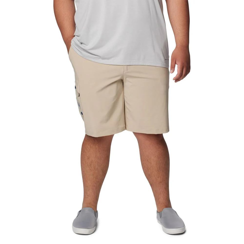 Columbia PFG Terminal Tackle II Athletic Shorts for Men, Omni-SHADE UPF 50 Sun Protection, Omni-SHIELD Repellency, Ancient Fossil & Carbon, 40 in Waist, 10 in Inseam, 209621 - Image 6
