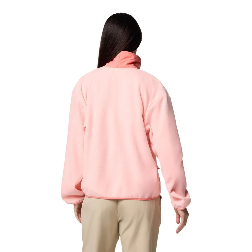 Columbia Sequoia Grove Half-Zip Fleece Pullover for Ladies - Pink Sand/Aspenglow - L - Image 4