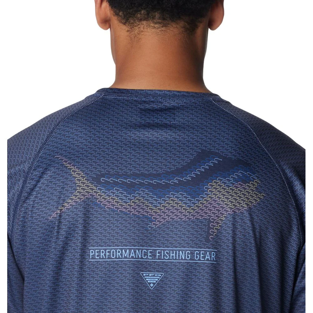 Columbia Men's Super Terminal Tackle PFG Long Sleeve Shirt, Omni-Shade UPF 50, Omni-Wick Moisture-Wicking, Nocturnal Fish Hooks Super Fade, Large, 206925 - Image 5