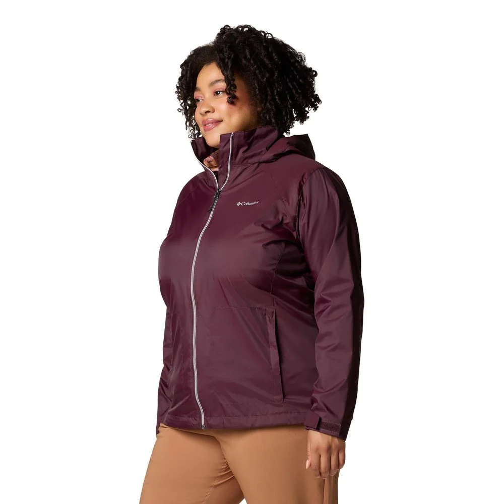 Columbia Switchback IV Raincoat, Water-Repellent with Omni-Shield, Stow-Away Hood, Adjustable Cuffs, Moonvista, Medium, 208671 - Image 5