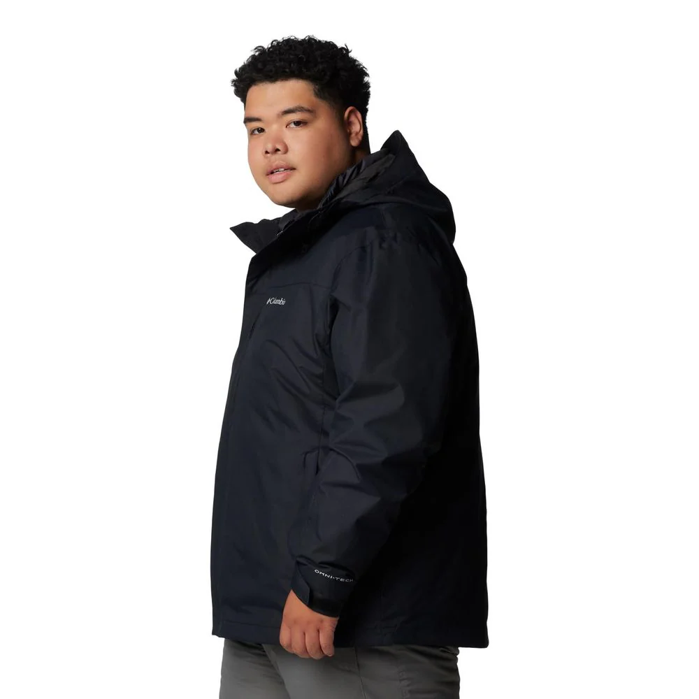 Columbia Mens Whirlibird V Interchange 3-in-1 Jacket XLarge Tall Black - Image 4