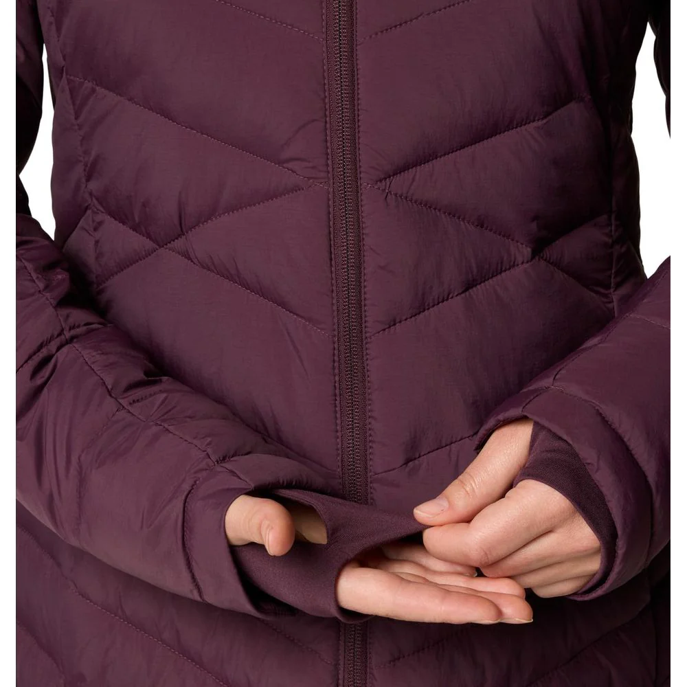 Columbia Women's Joy Peak II Mid Athletic Insulated Jacket with OMNI-HEAT Infinity, THERMARATOR Insulation, OMNI-SHIELD Fabric, Moonvista, 2X Plus 208864 - Image 7