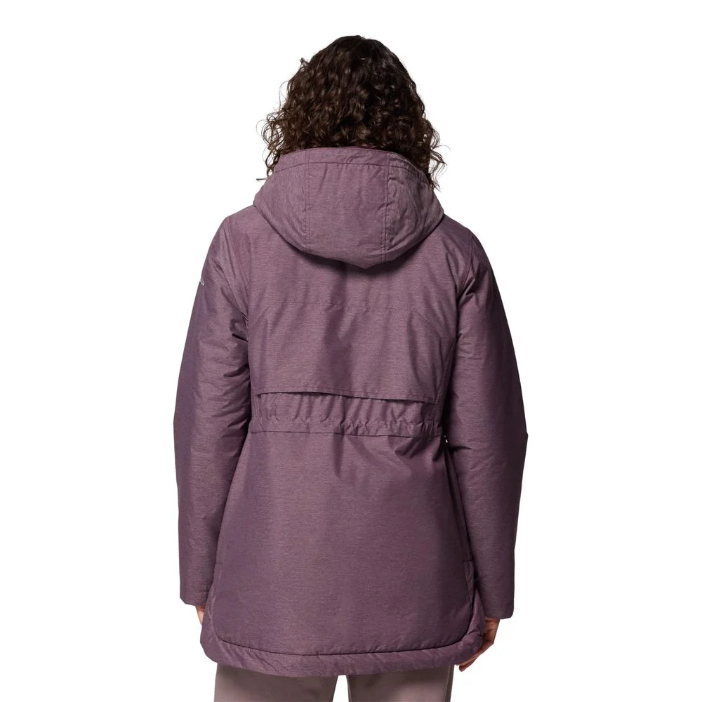 Columbia Women's Lillian Ridge Insulated Athletic Shell Jacket, Omni-Shield, 85% Recycled Insulation, Moonvista, Large, 213382 - Image 2