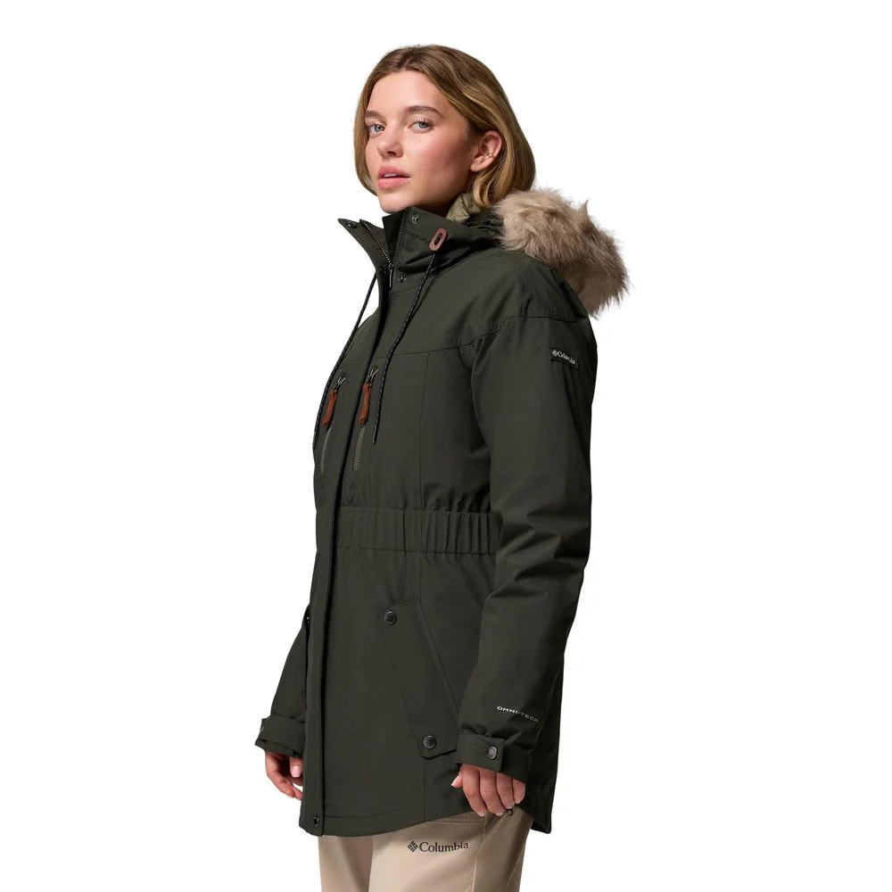 Columbia Womens Payton Pass II Interchange 3-in-1 Athletic Shell Jacket, Greenscape, Medium, 208973 - Image 3