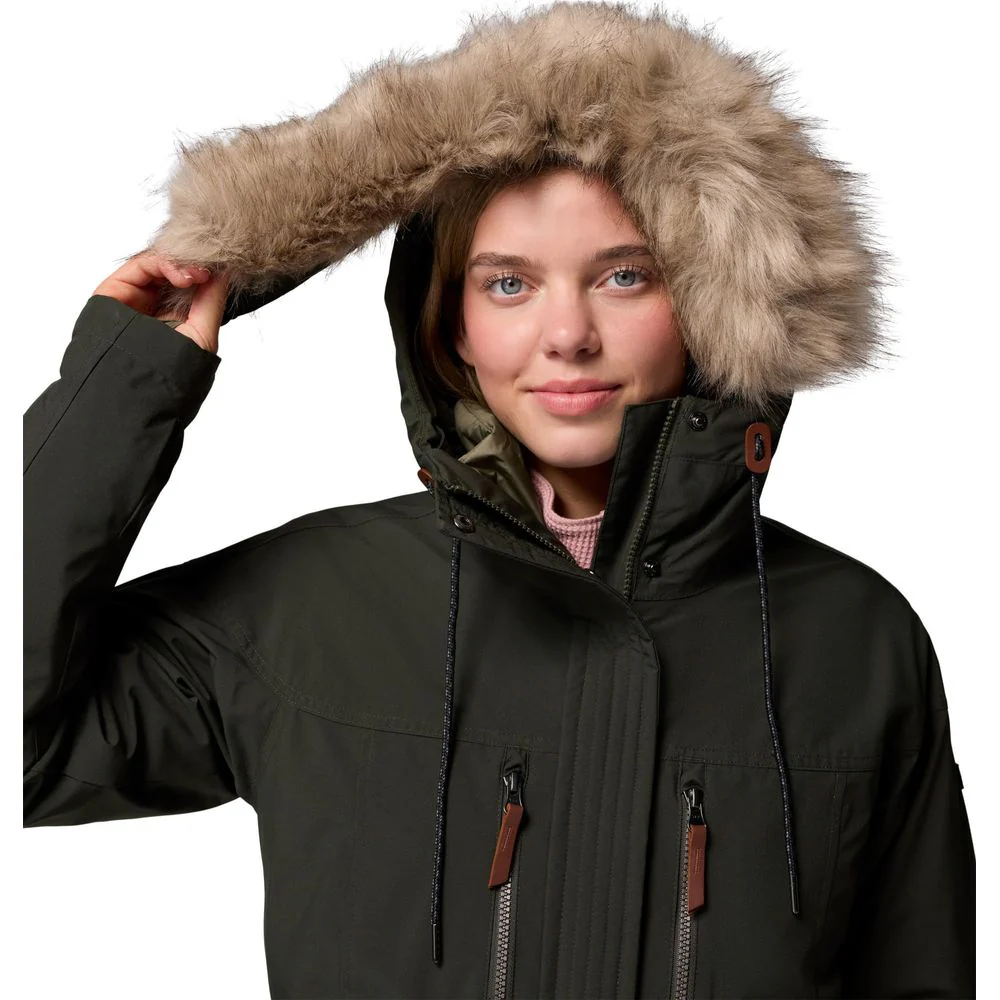 Columbia Womens Payton Pass II Interchange 3-in-1 Athletic Shell Jacket, Greenscape, Medium, 208973 - Image 5