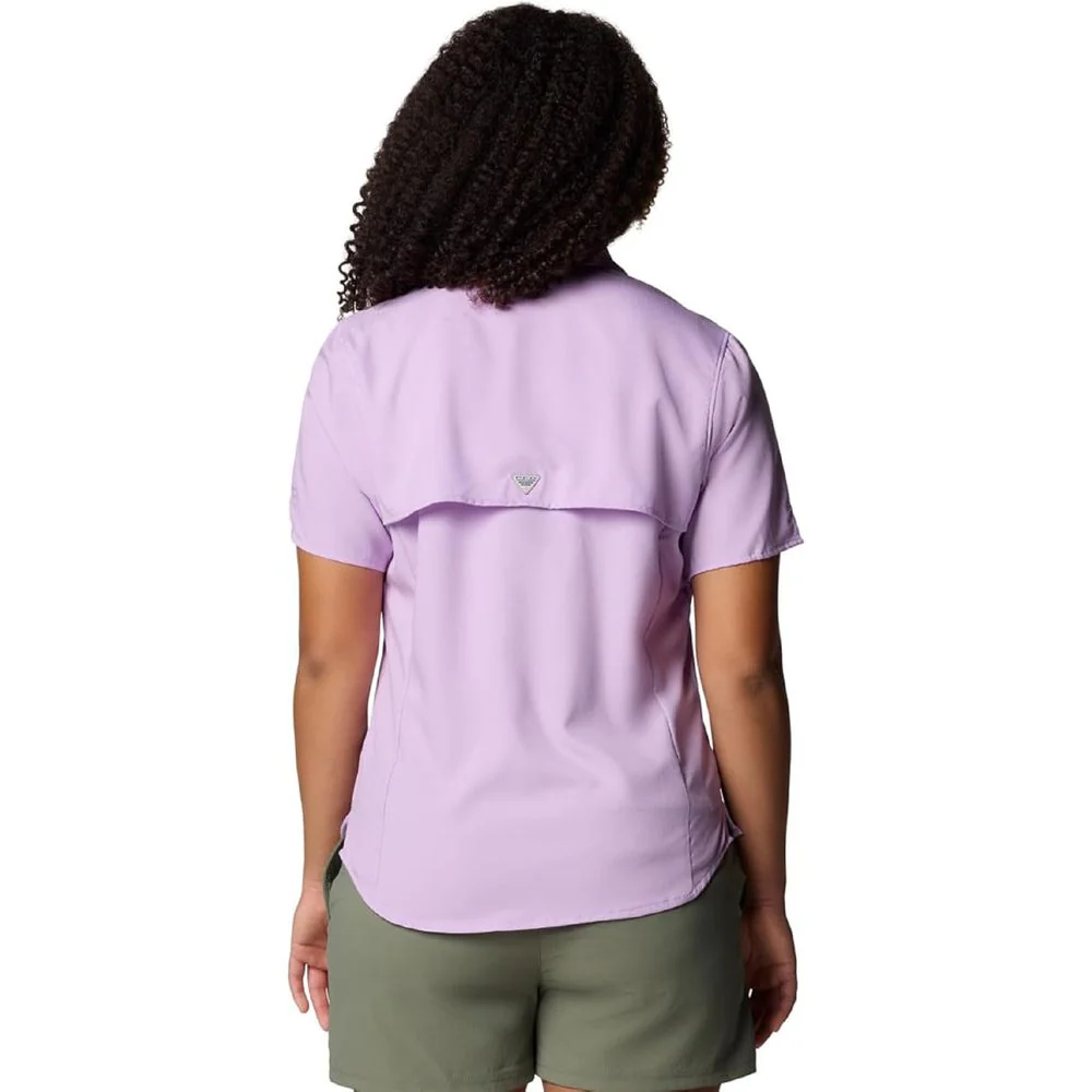 Columbia Women's Tamiami II Short-Sleeve Shirt, Hydrangea, XL - Image 2
