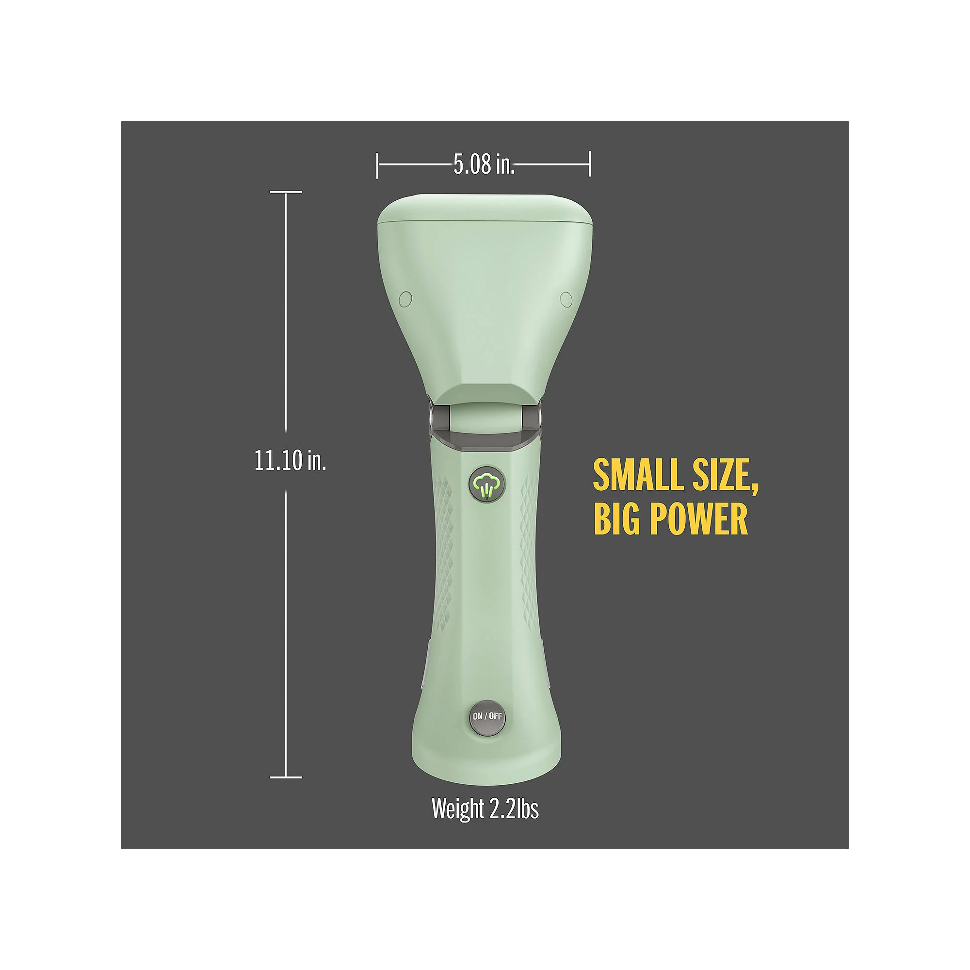 Conair ExtremeSteam Power Steam Handheld Garment Steamer, GSC24, Pistachio Green - Image 4