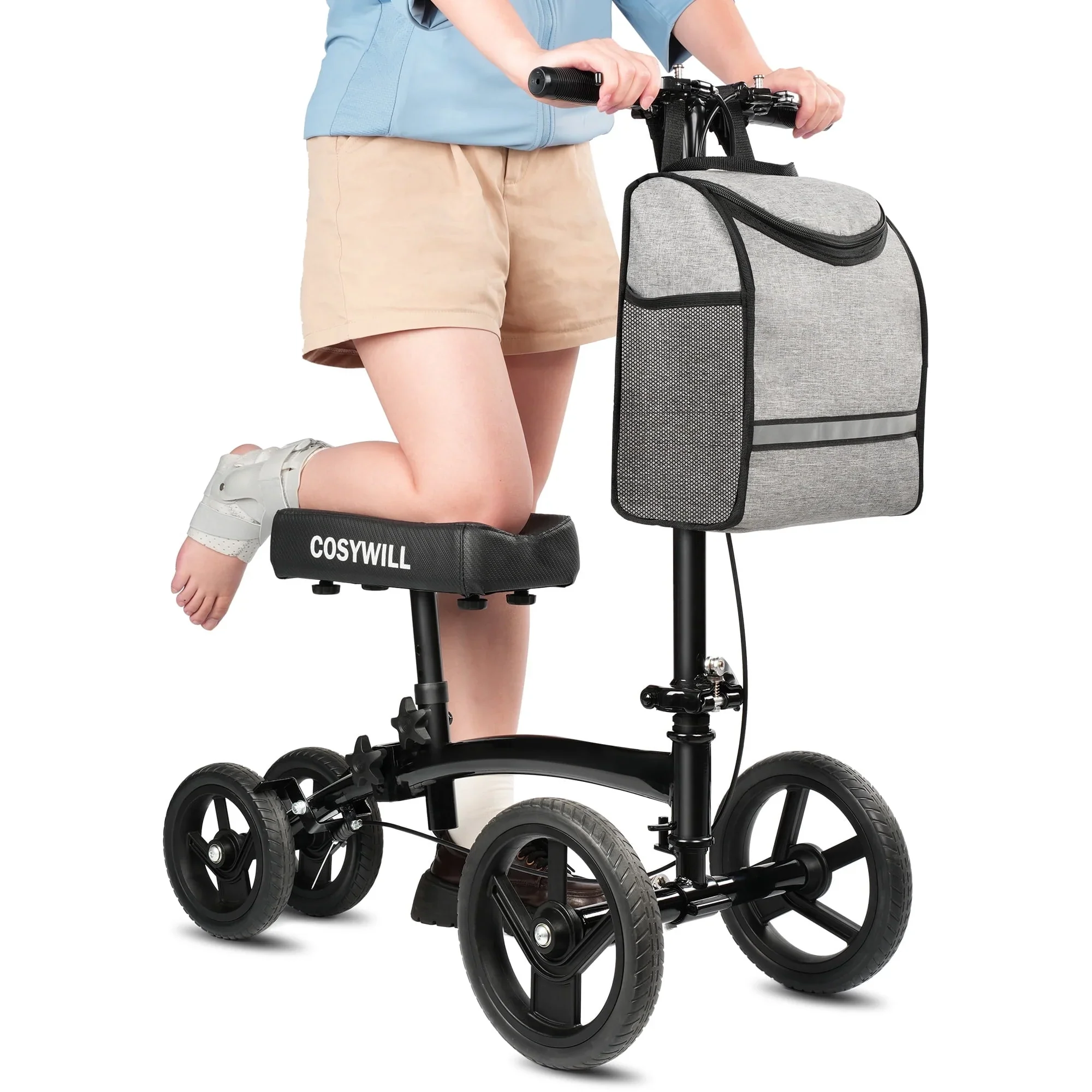 COSYWILL Steerable Knee Scooter
