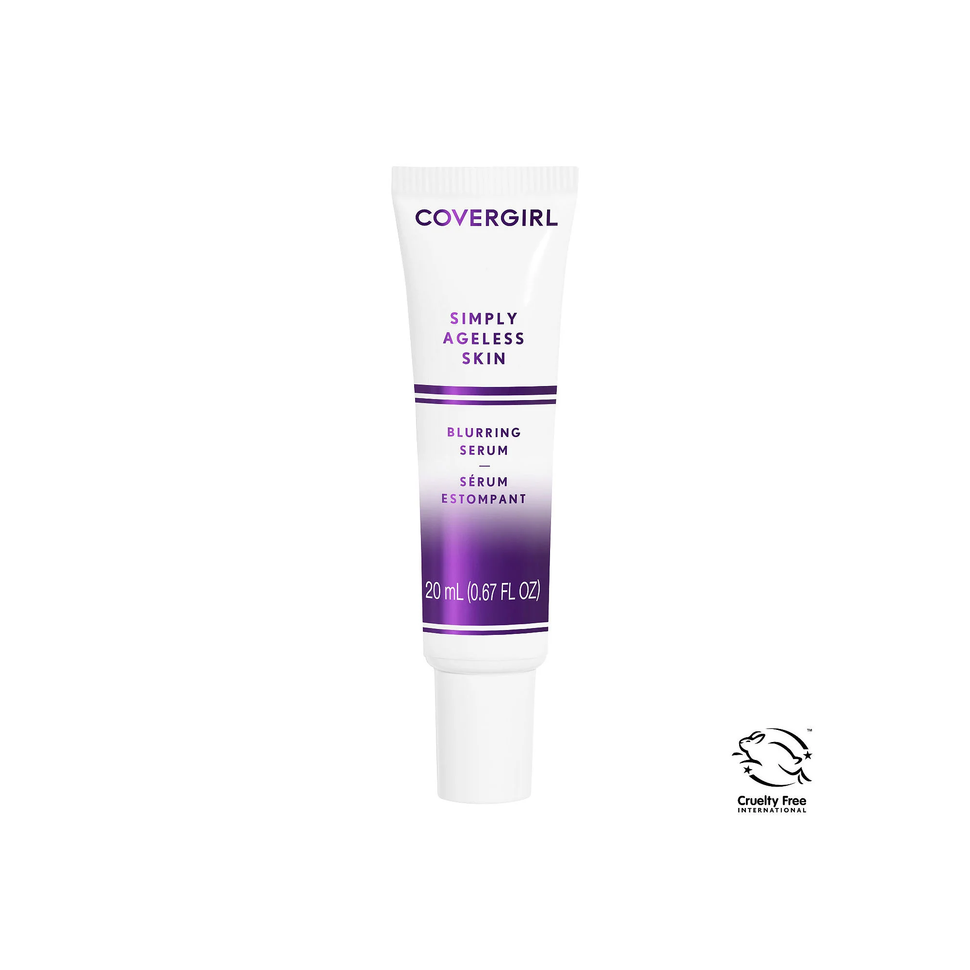 COVERGIRL 80038287 Simply Ageless Blurring Serum, Anti Wrinkle Serum, Face Serum, 1 Pack ,Skin Tightening Serum, Reduces Fine Lines, Formulated with Vitamin A & E, Argan Oil, Coconut OilCOVERGIRL - Image 2