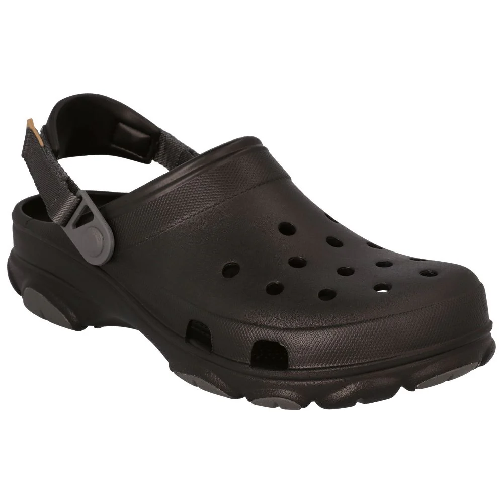Crocs Classic All-Terrain Clogs for Men - Black - 9M