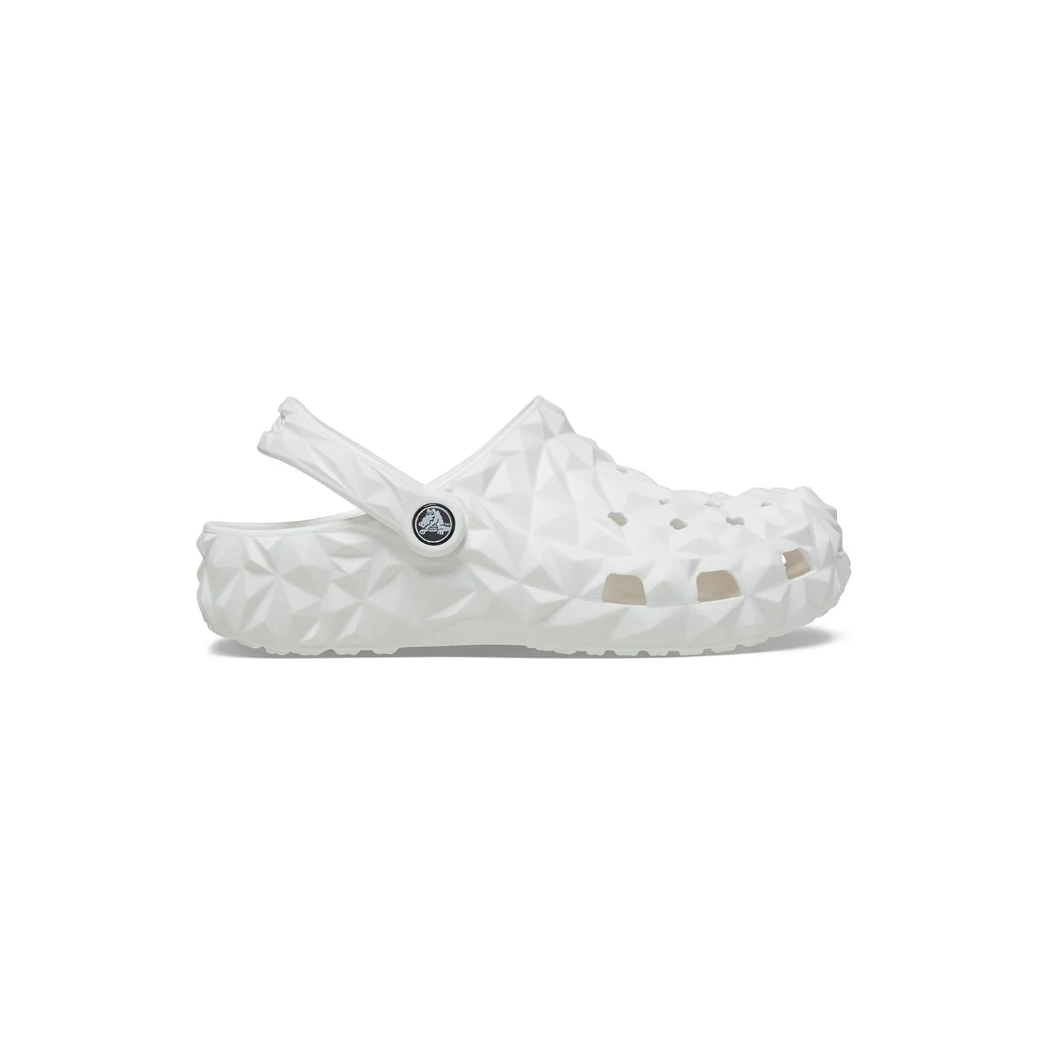 Crocs Classic Geometric Clog, Slip-On with Adjustable Heel Strap, Medium - Image 3
