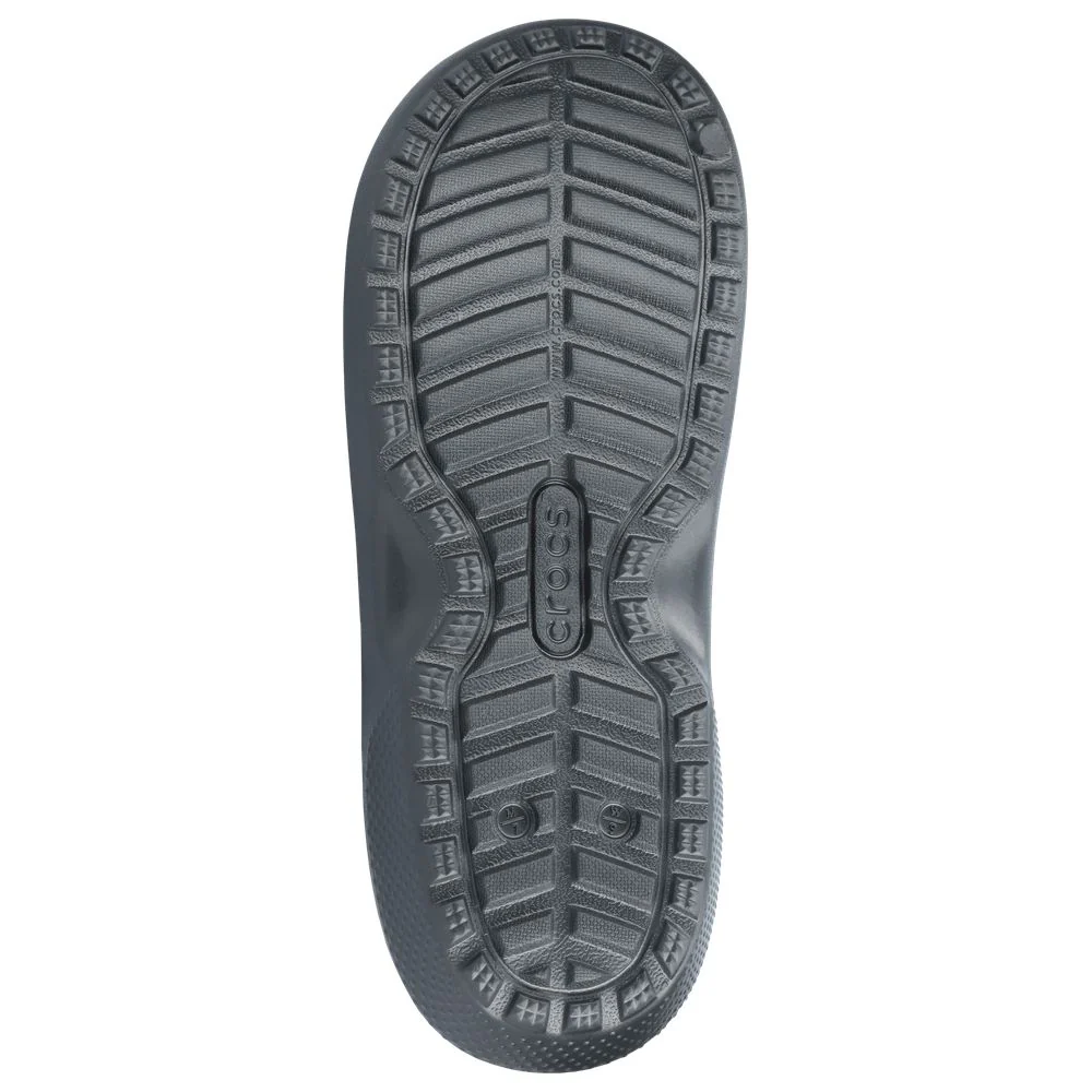 Crocs Unisex Classic Fuzz Lined Clog - M4/W6 - Black - Image 7