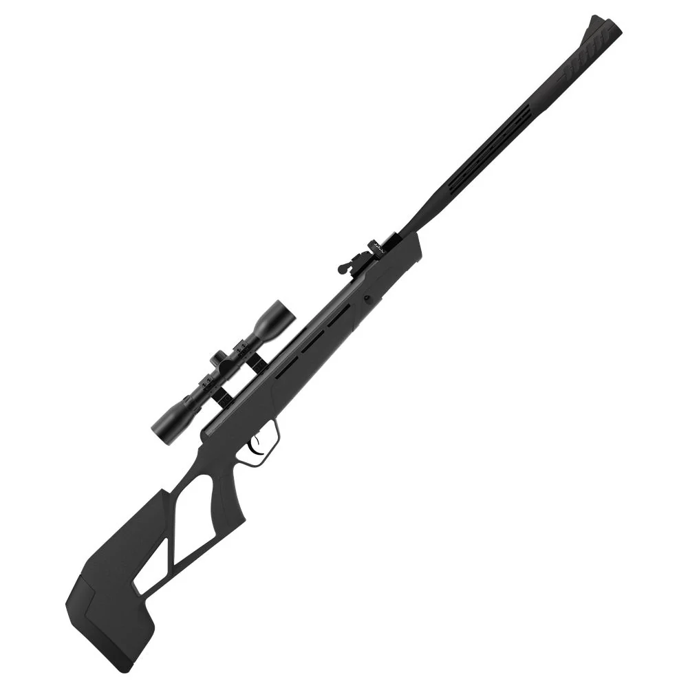 Crosman CMM7SXS Mag-Fire Mission Multi-Shot Auto-Loading Break Barrel Air Rifle with 4x32 Scope - Illinois Compliant - .177
