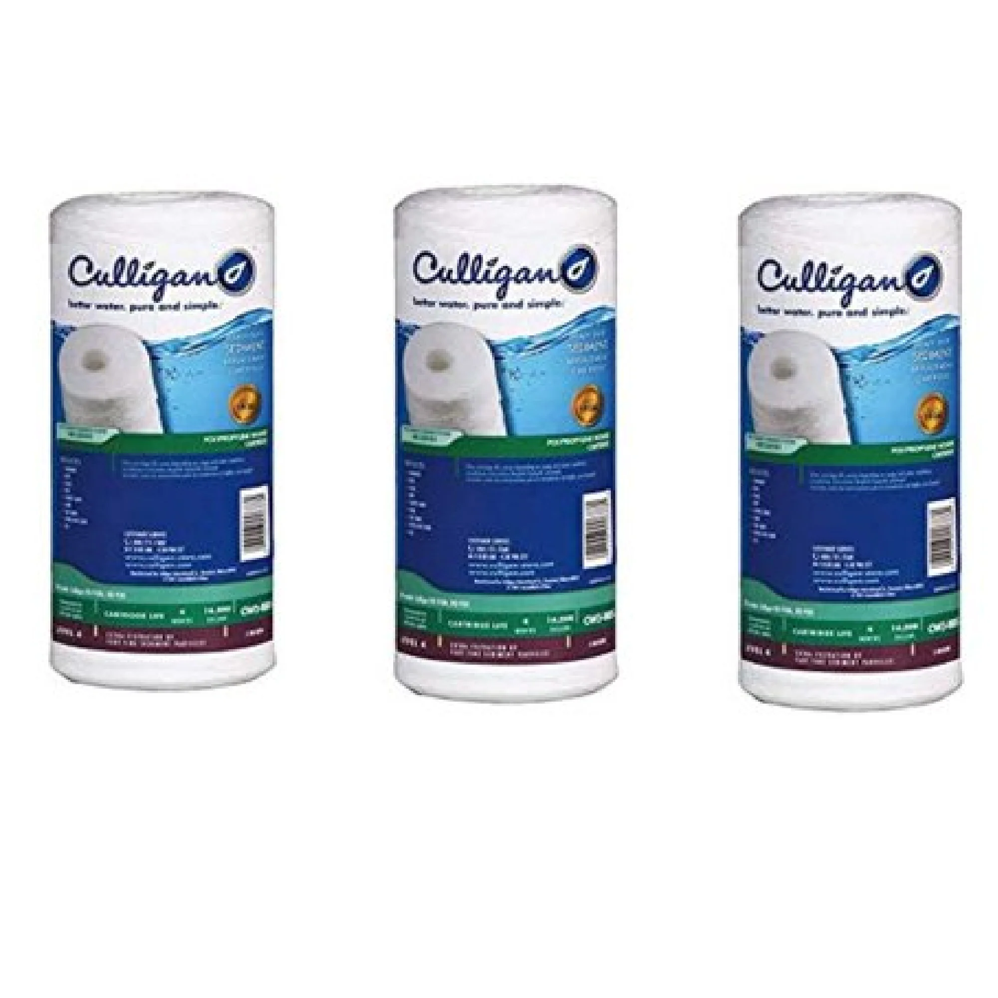 Culligan CW5-BBS Whole House Premium Water Filter Cartridge 16 000 Gallons 3 Pack - Image 2