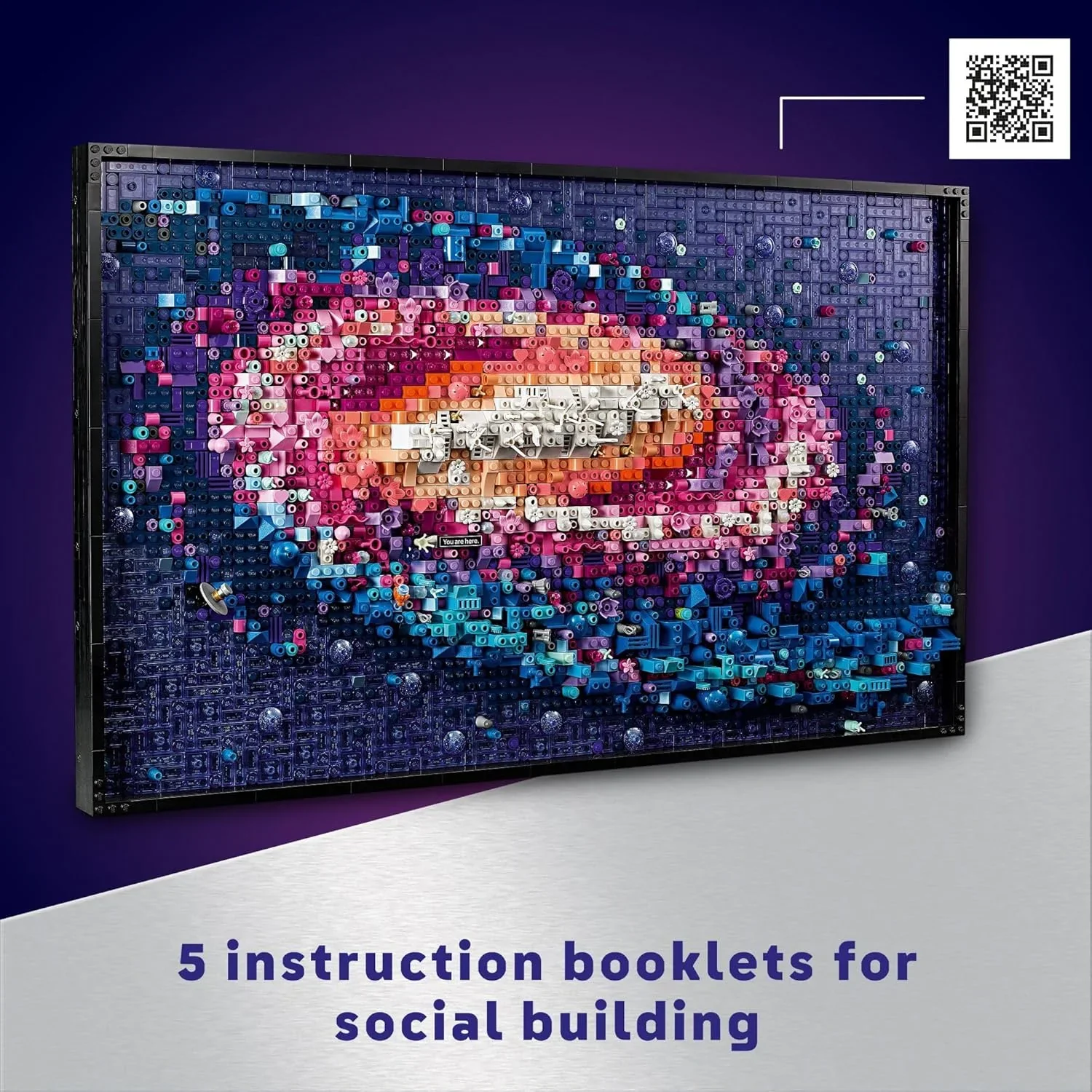 CUTEHELPER WJH-1002 Art The Milky Way Galaxy Building Set - Image 2