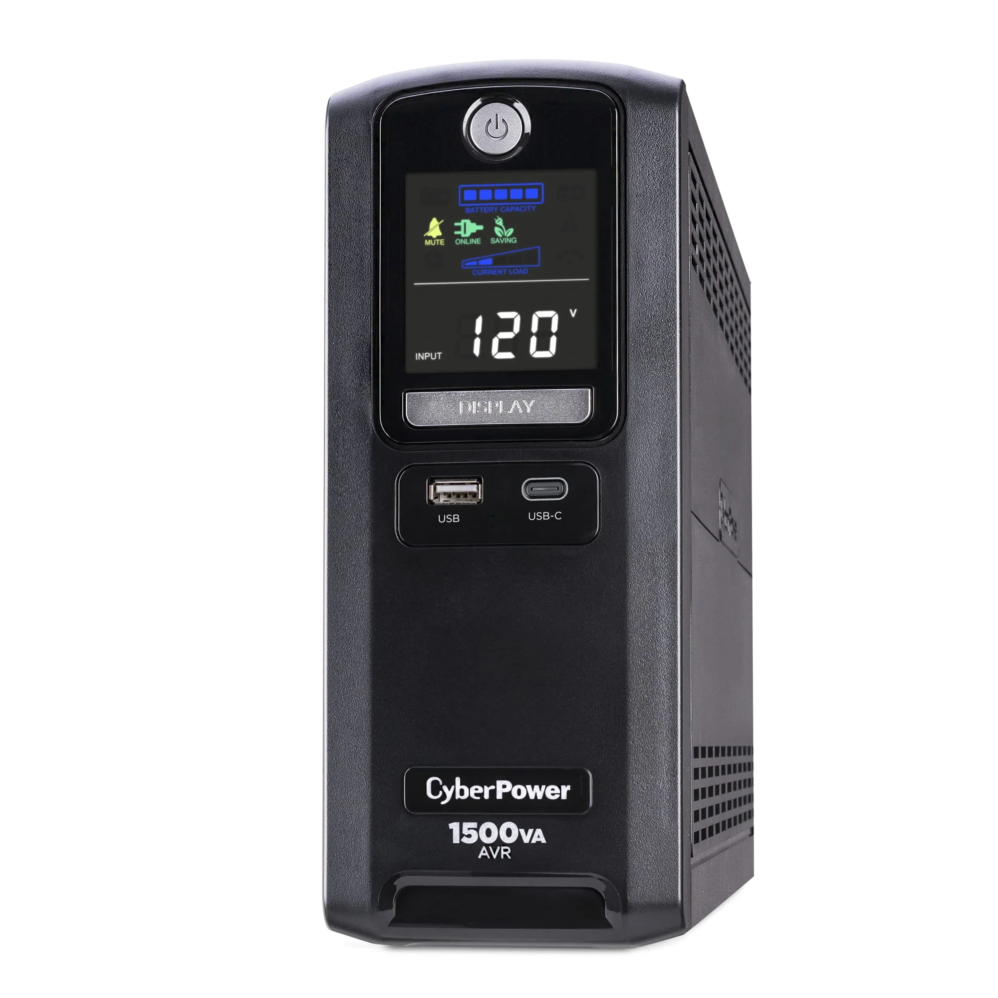 CyberPower LX1500GU3 Battery Backup UPS, 1500VA 900W, 10 Outlets, Surge Protector, USB Type-A and Type-C Charge Ports, Black - Image 3
