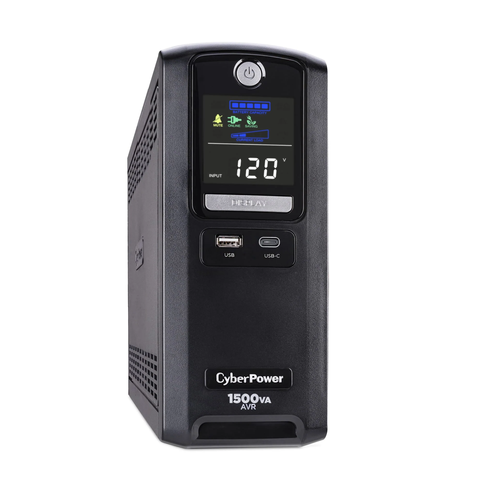 CyberPower LX1500GU3 Battery Backup UPS, 1500VA 900W, 10 Outlets, Surge Protector, USB Type-A and Type-C Charge Ports, Black - Image 4