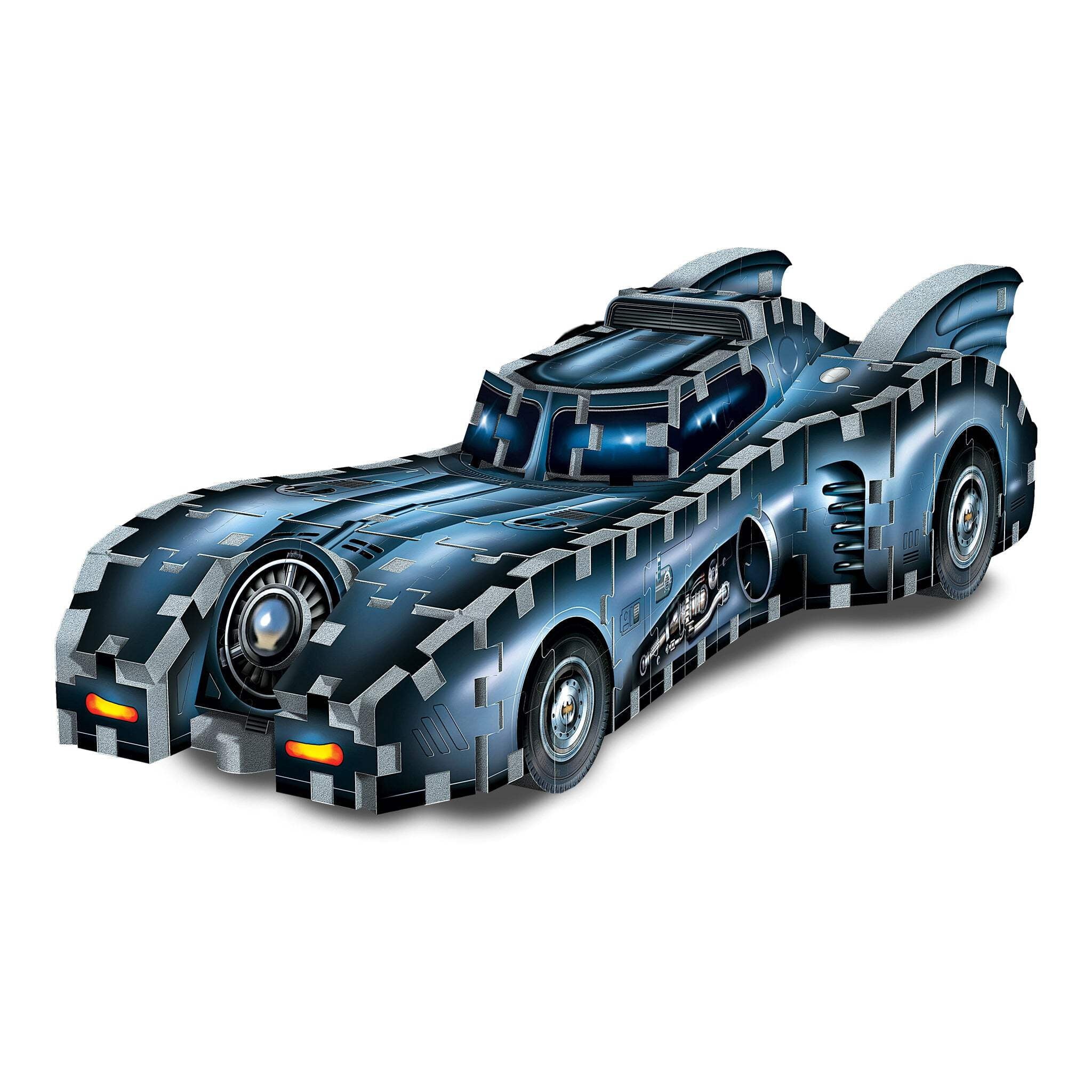 Wrebbit Batman Batmobile 3D Jigsaw Puzzle, 255 Foam-Backed Pieces, 13.75 in Length, W3D-0515