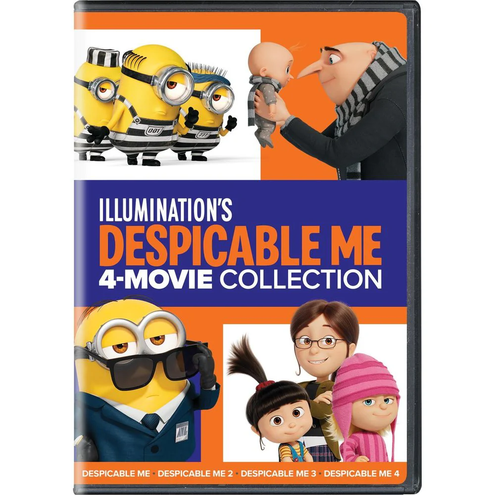 Universal Pictures Home Entertainment Illumination's Despicable Me 4-Movie Collection (DVD)