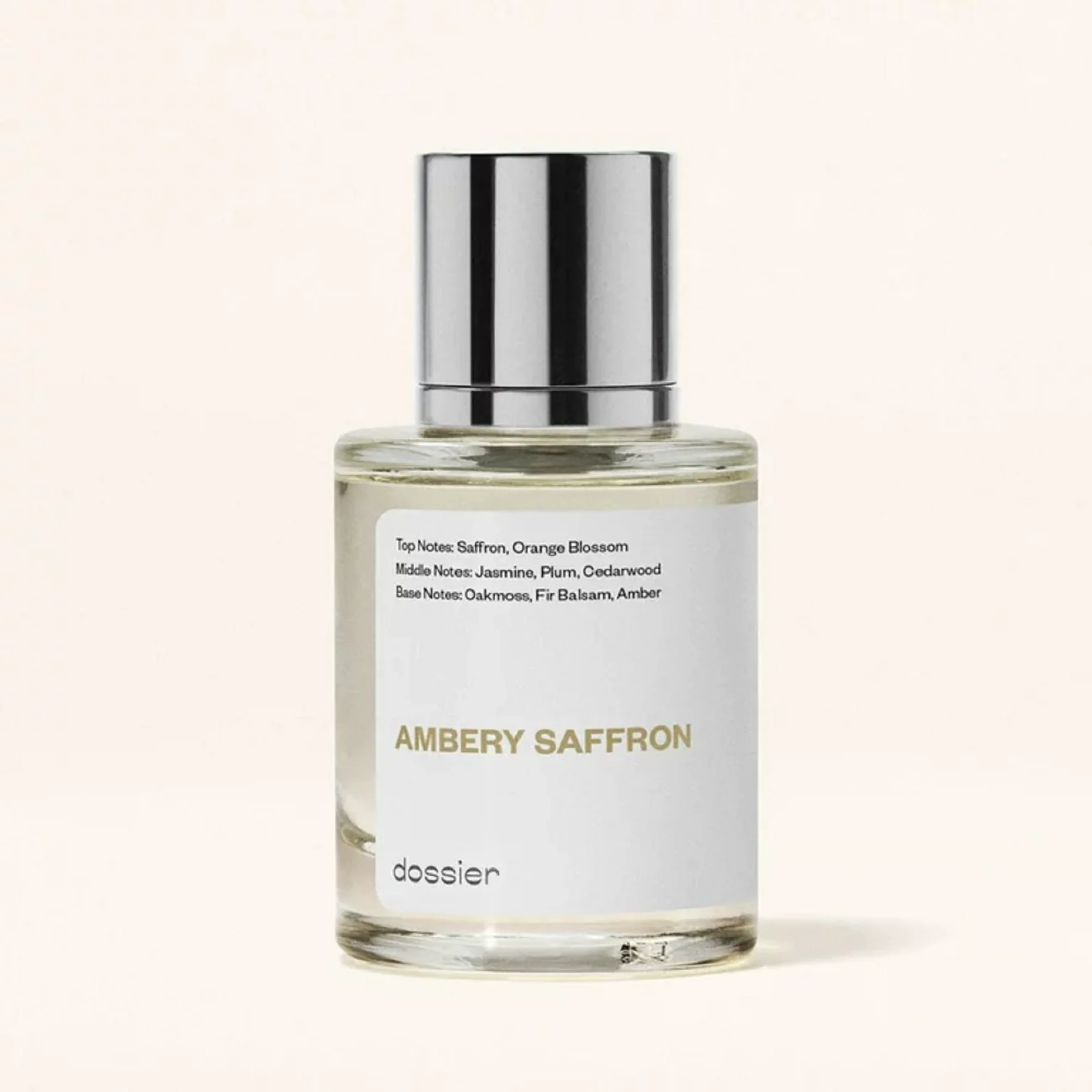 Dossier Ambery Saffron Eau de Parfum, 1.7oz / 50ml