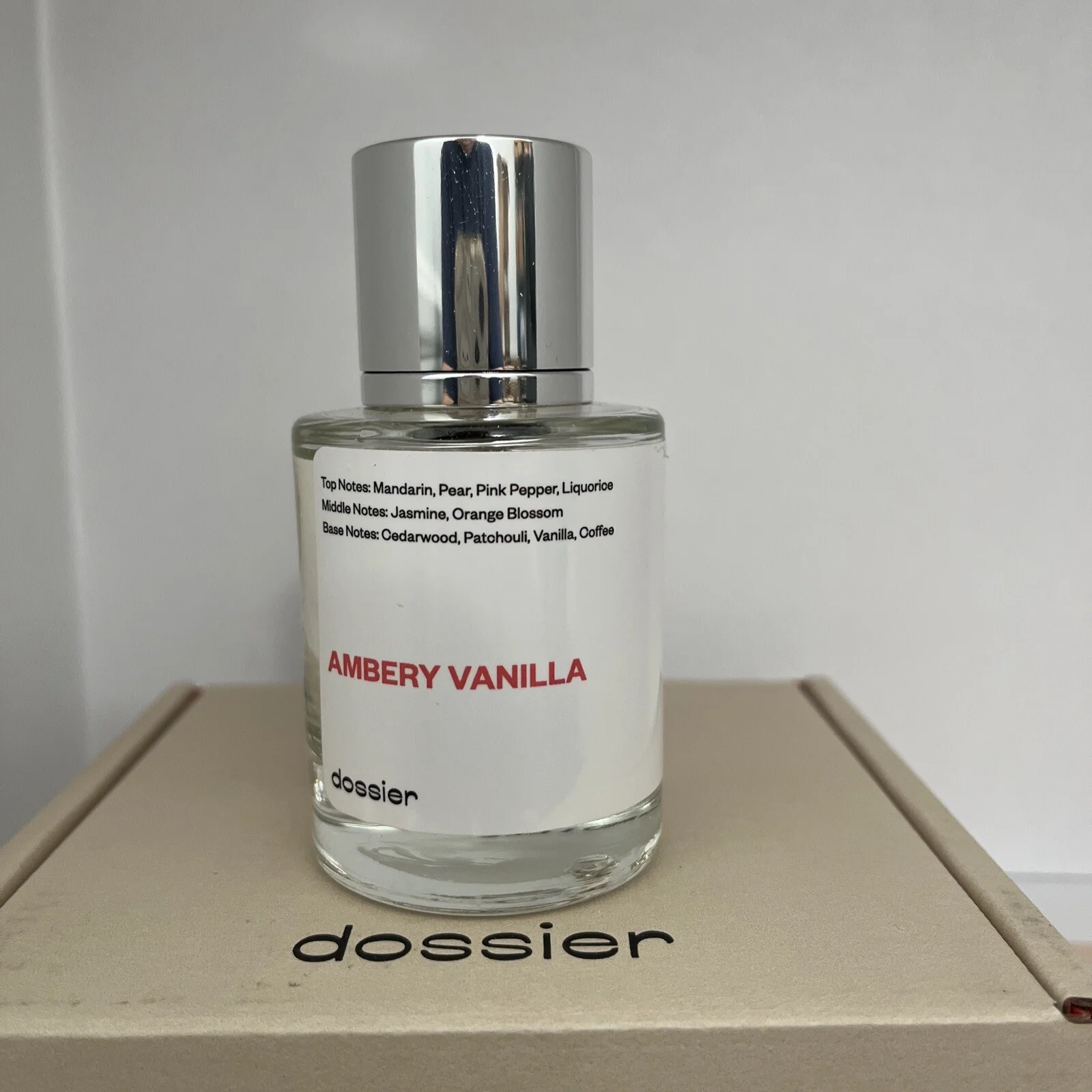 DOSSIER AMBERY VANILLA 1.7oz / 50ml - Image 2
