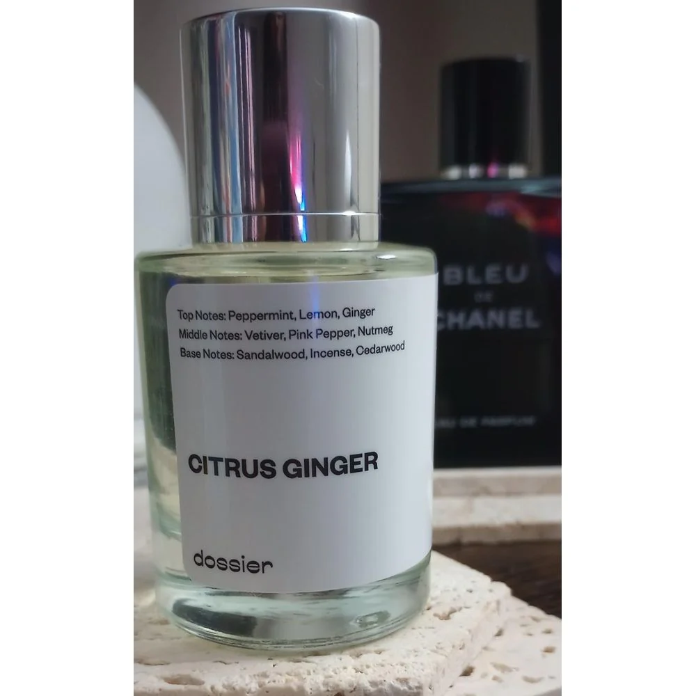 Dossier Citrus Ginger Impression Of Bleu De Chanel EDT 1.7oz - Image 2