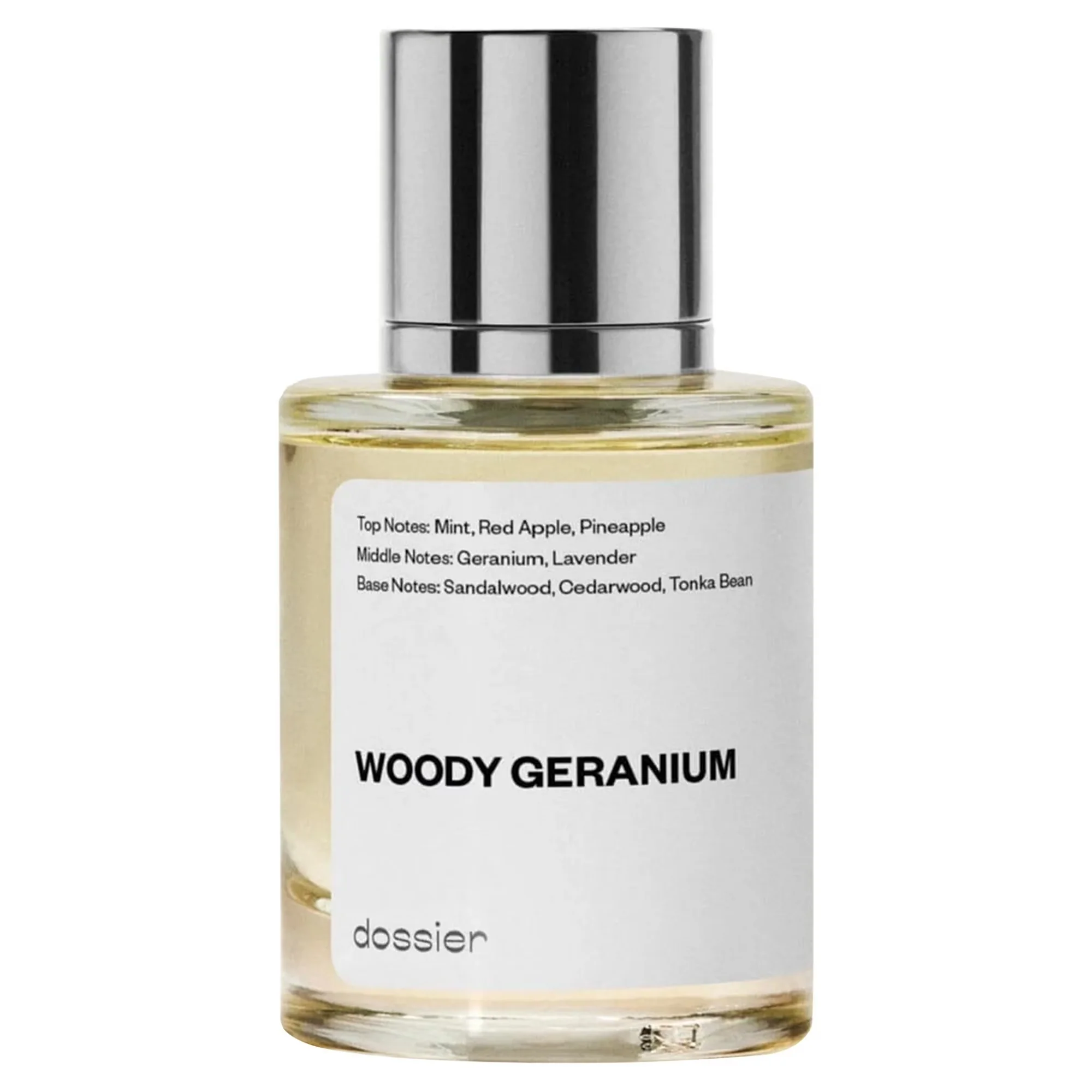 Dossier Woody Geranium Eau De Toliette, Inspired by Montblanc's Legend, Cologne for Men, 1.7 oz