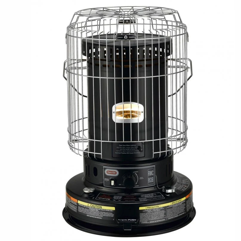 Dyna-Glo WK95C8C Indoor Kerosene Convection Heater, 23000 BTU, Black - Image 2