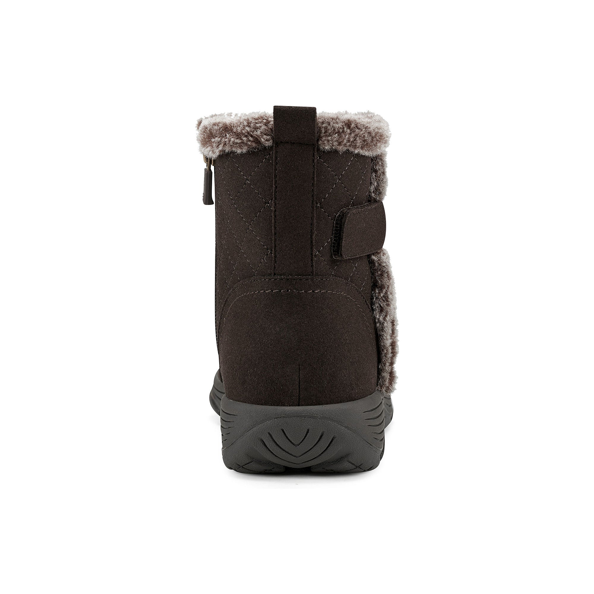 Easy Spirit Womens Valor8 Water Resistant Flat Heel Winter Boots - BRACKEN BROWN 7 MEDIUM - Image 3