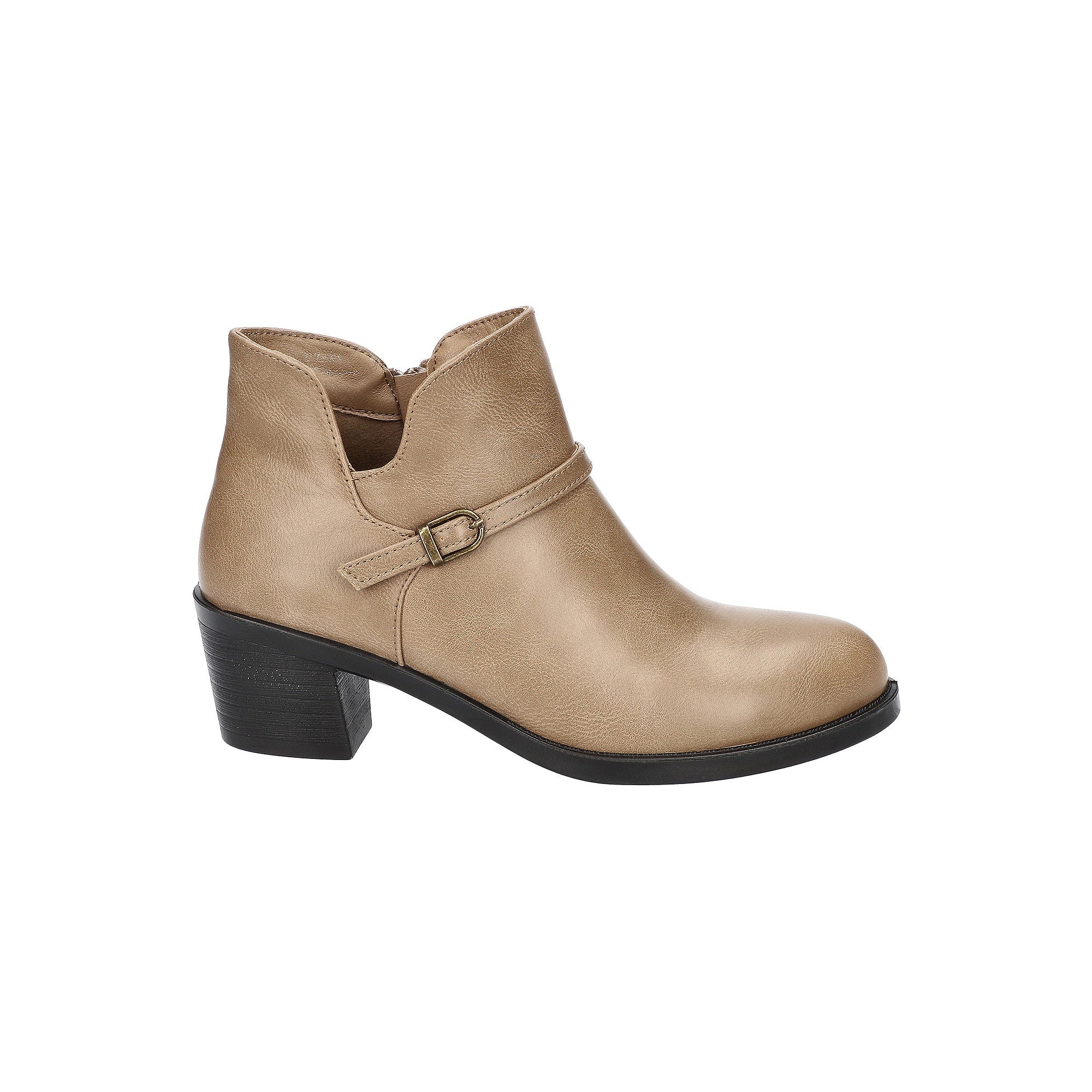 Easy Street Womens Ellery Block Heel Booties - Taupe BEIGE 10 MEDIUM - Image 4