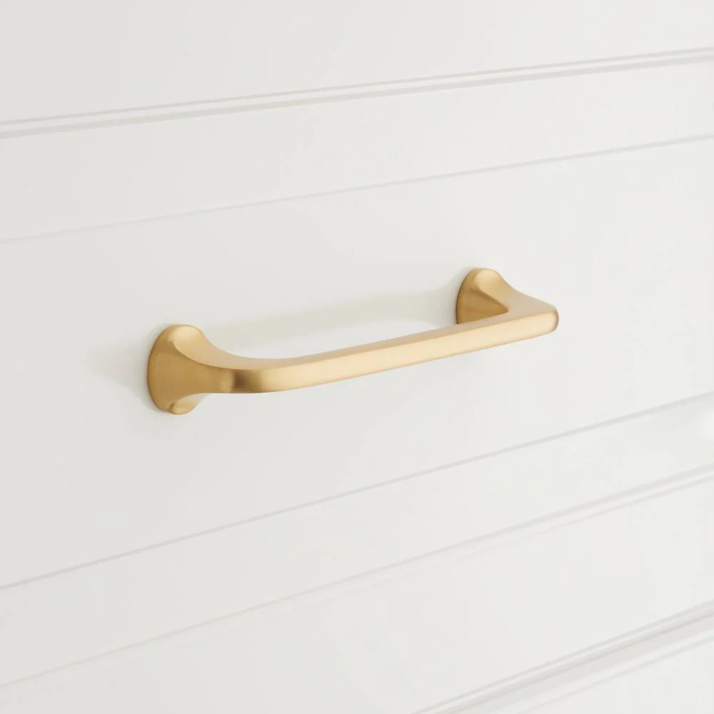 EH.6621.4.SBS - Brass Cabinet Pull - 3-3/4" - Satin Brass