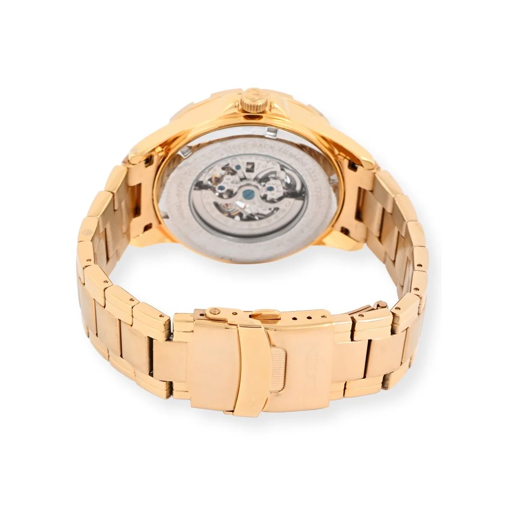 Elgin FG9040G Adult Men's Alloy Gold Automatic 58mm Wristwatch - Image 3