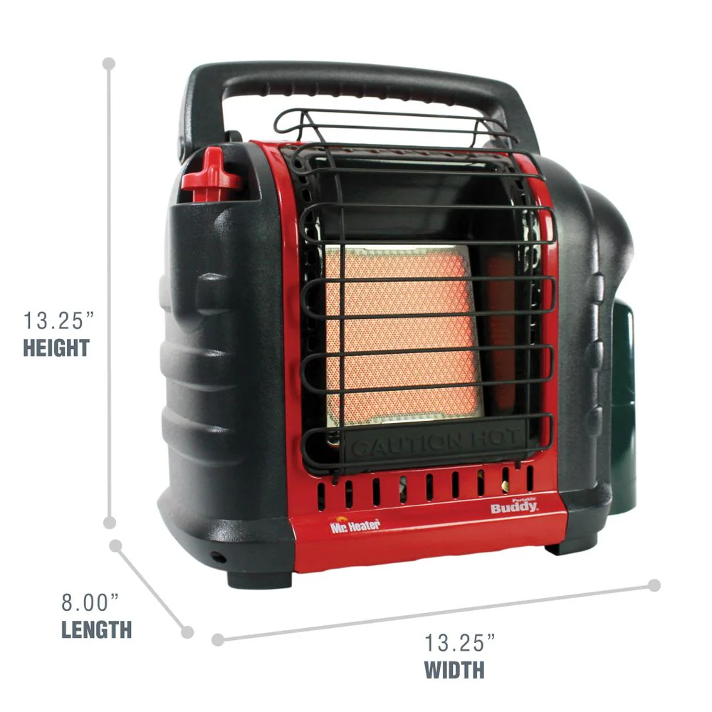 Mr Heater MH9BX Portable Buddy Propane Heater 9,000 BTU - Image 3