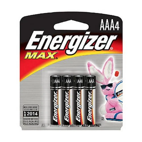 Energizer E92BP4 MAX Alkaline Batteries