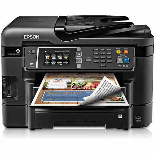 Epson C11CD16201 WorkForce WF-3640 All-in-One Printer/Copier/Scanner/Fax Machine - Image 5
