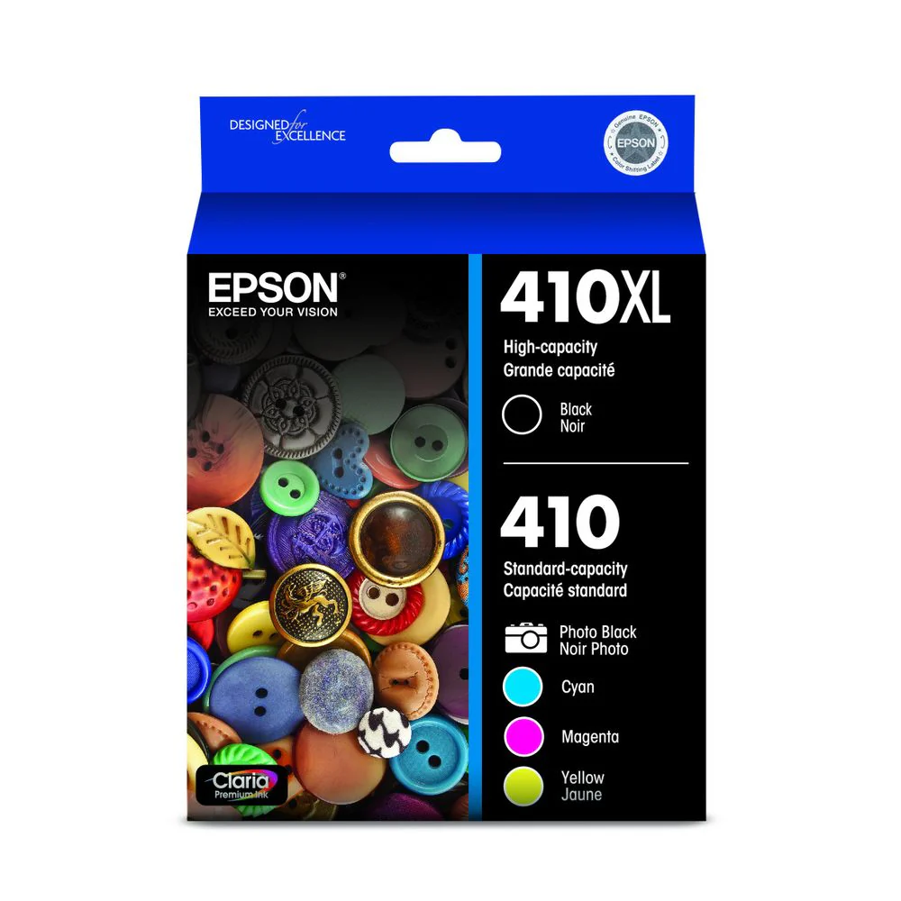 Epson T410XL-BCS Claria Cartridge Ink, 5 Pack, Black - Image 2
