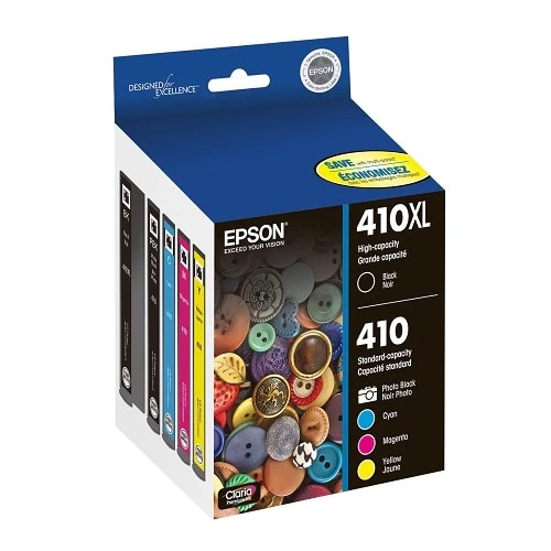 Epson T410XL-BCS Claria Cartridge Ink, 5 Pack, Black - Image 4