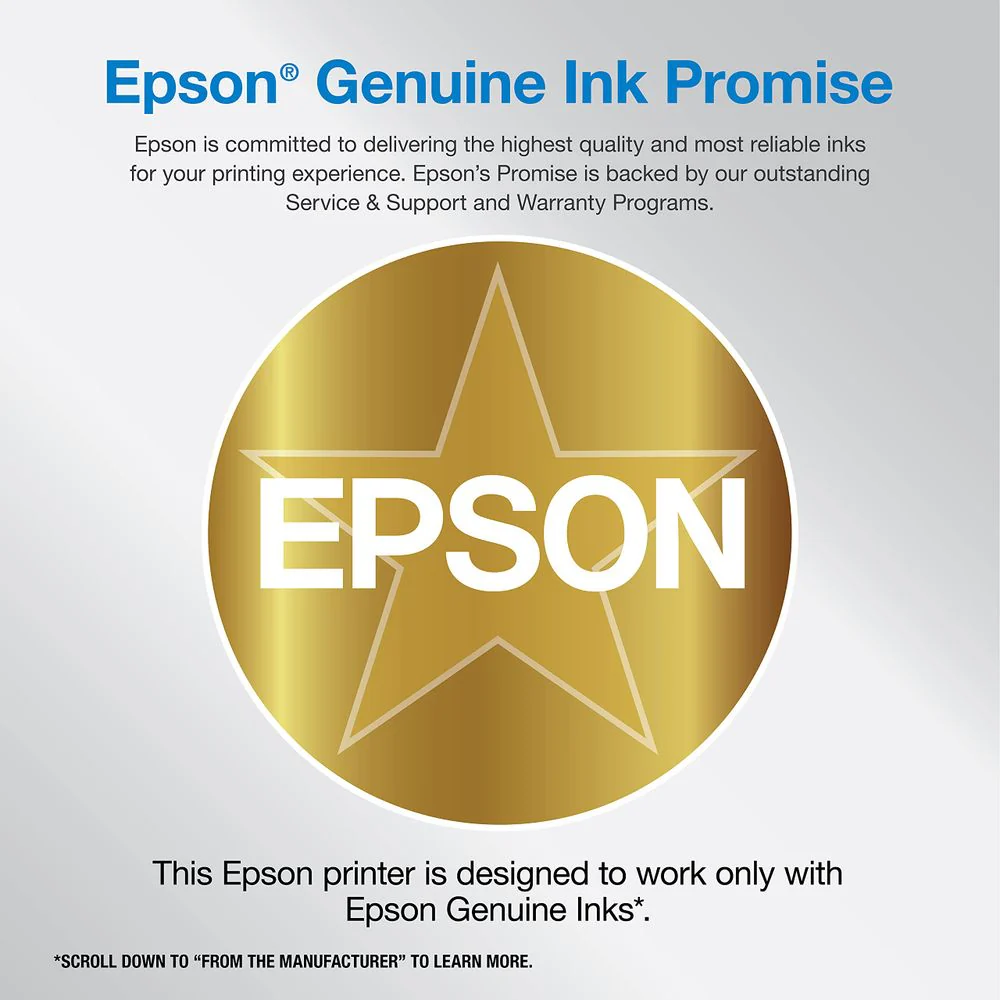Epson WorkForce Pro WF-7310 Wireless Wide-Format Inkjet Printer, 13 x 19 in, Auto Duplex, 500-Sheet Capacity, 2.4 in Color Display, Smart Panel App, Black - Image 2