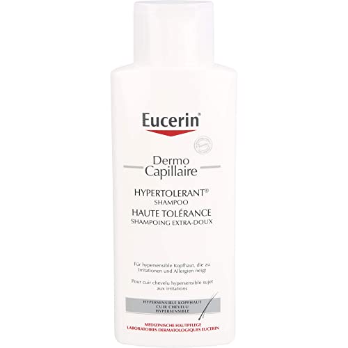 Eucerin Dermo Capillaire Shampoo Extra Tolerability for Dry Hypersensitive Scalp, Ultra Gentle, 250ml EUC0200102 - Image 8