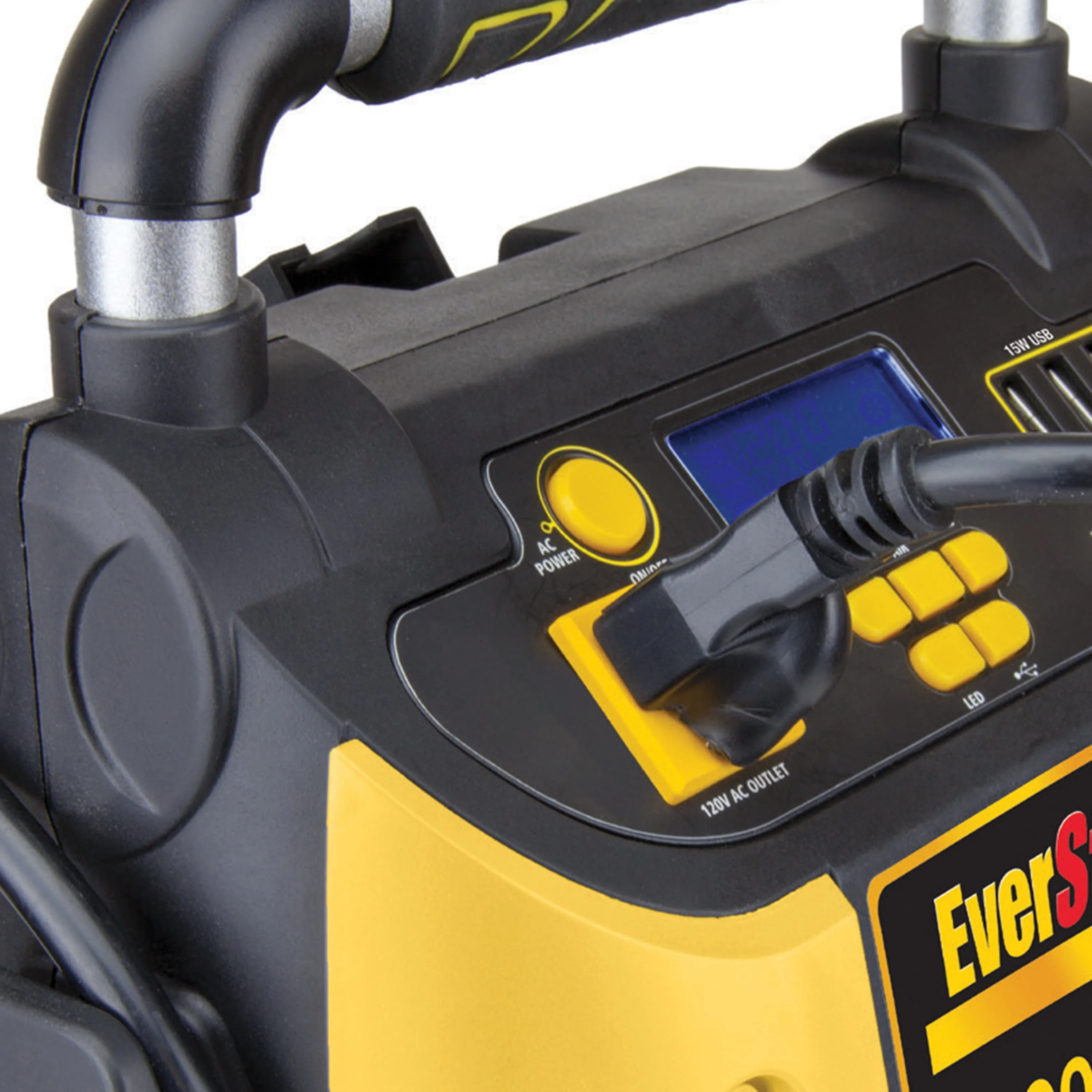 EverStart J5CPDE Jump Starter Power Station 1400 Peak Amps 500W Inverter 120 PSI Compressor - Image 2